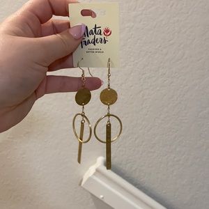Mata Traders gold earrings